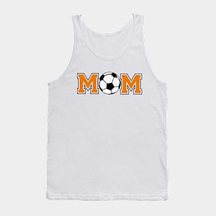 Soccer Mom Orange Tank Top